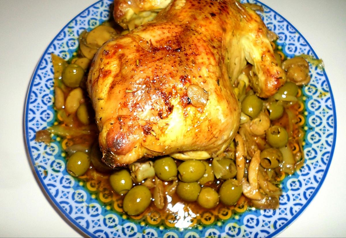 recette ZITOUNE DE POULET