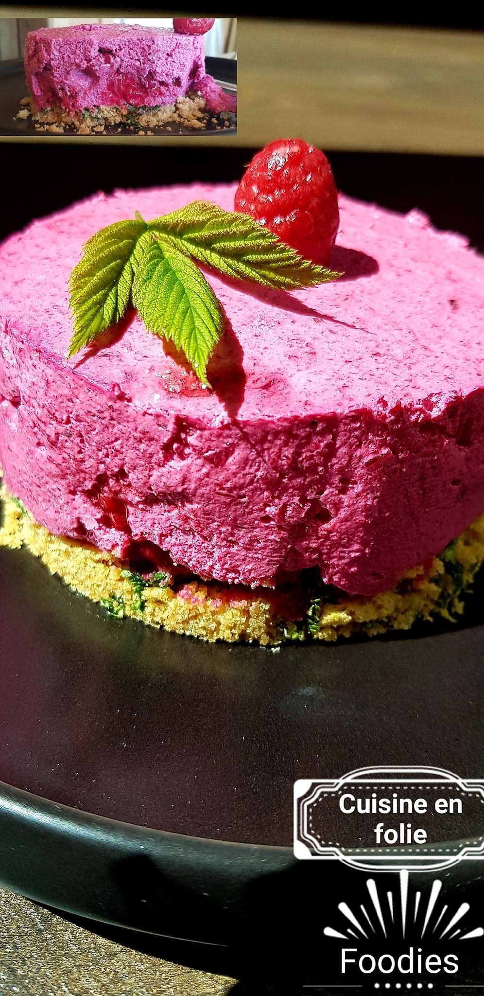 recette Cheesecake salé betterave-framboise
