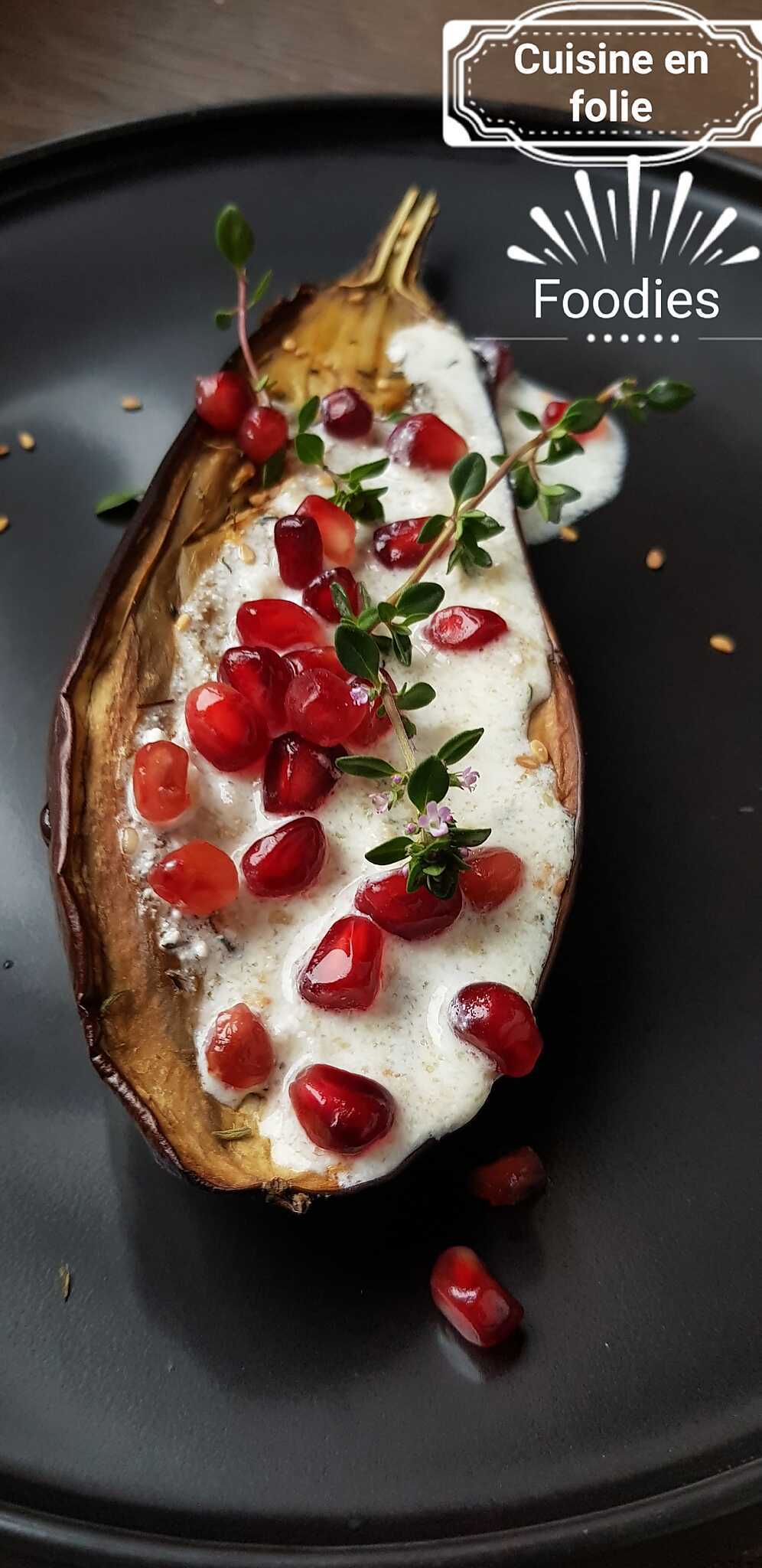 Recette d'Aubergine grillée de yotam ottolenghi