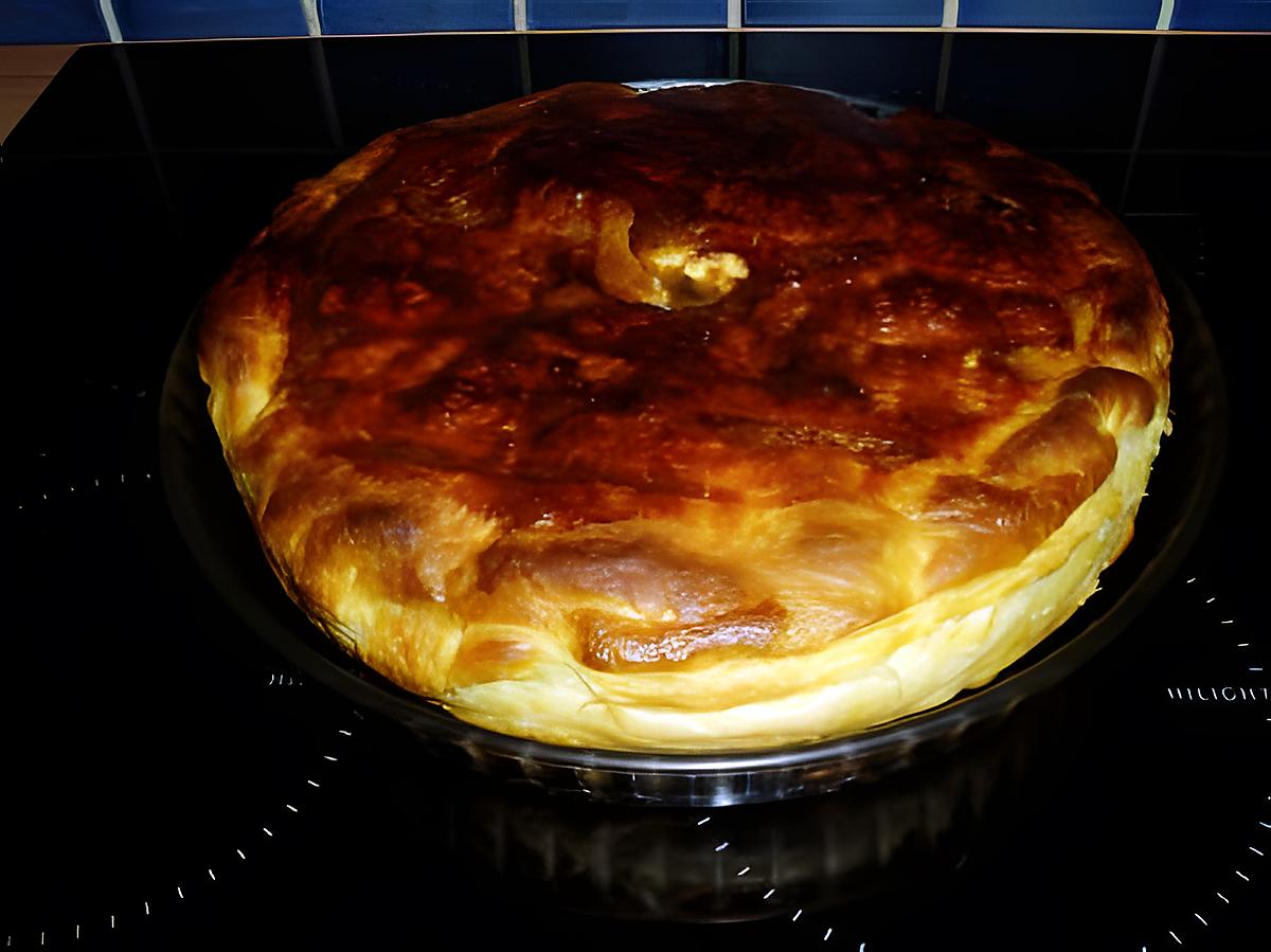 recette tourte au lardons