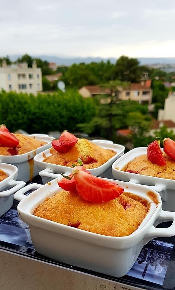 recette Moelleux aux fraises