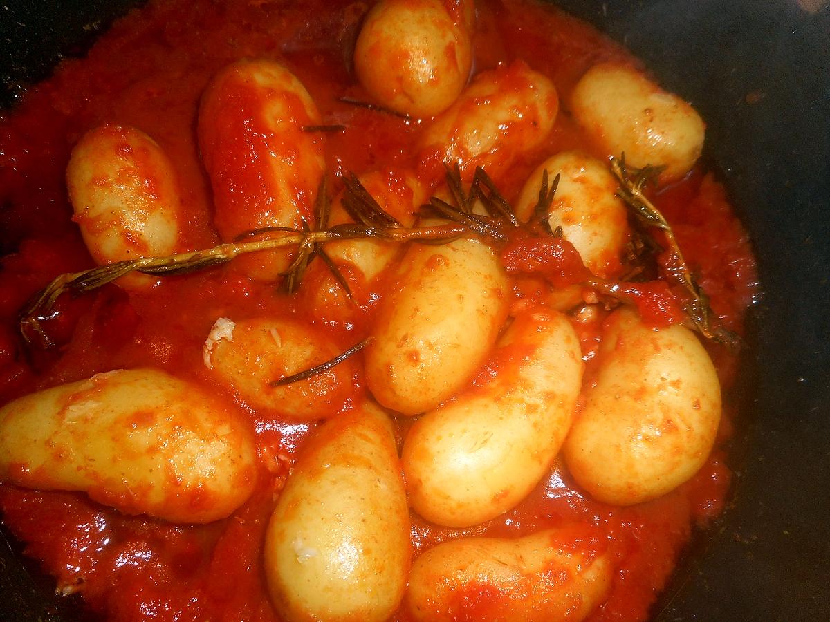 recette Tranches de gigot grillées rates a la sauce tomate