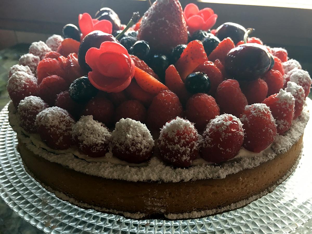 recette Tarte aux fruits rouges