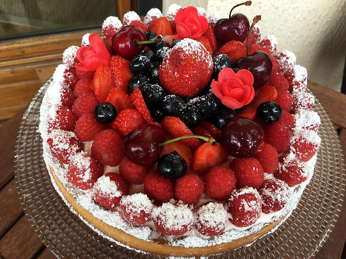 recette Tarte aux fruits rouges