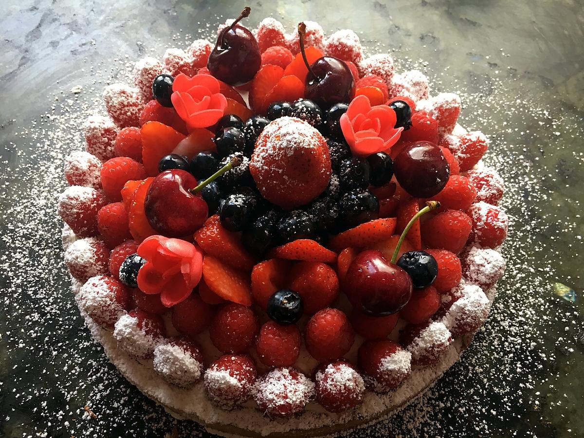 recette Tarte aux fruits rouges