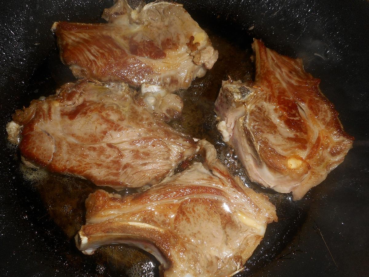 recette Cotes d agneau à la gremolata