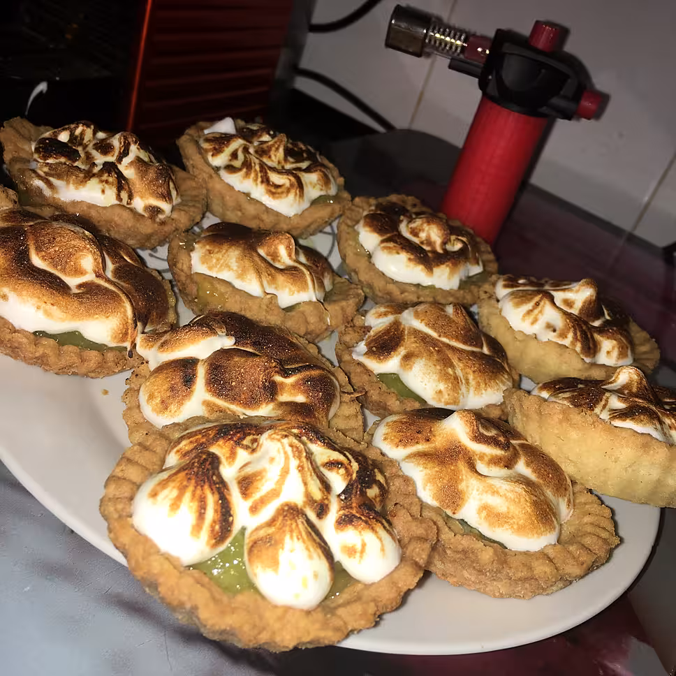 recette Tartelettes au citron vert meringué