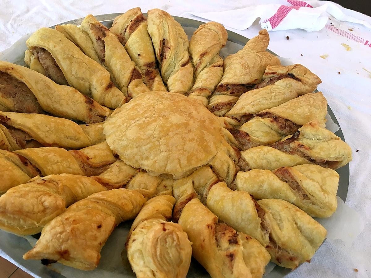 recette Tarte du soleil au légumes