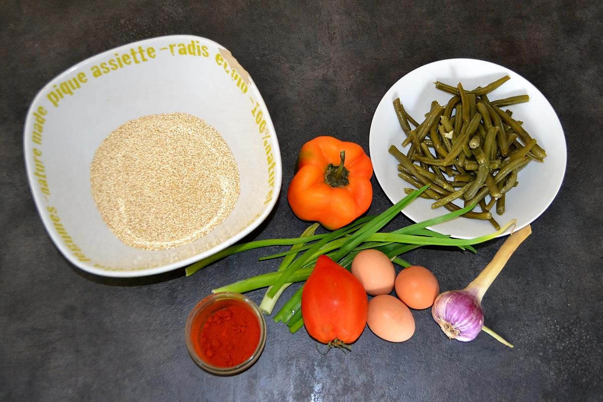 recette Gratin de quinoa aux légumes