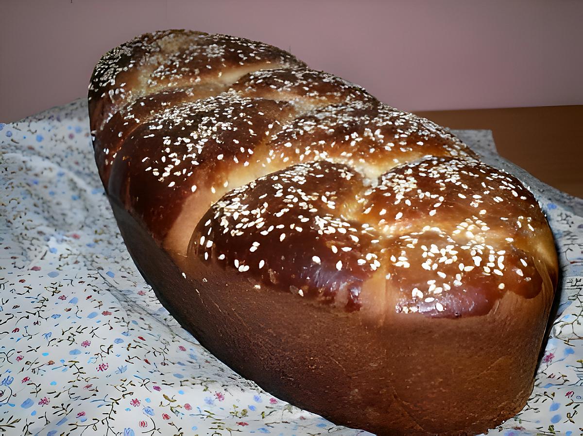 recette Brioche tréssée