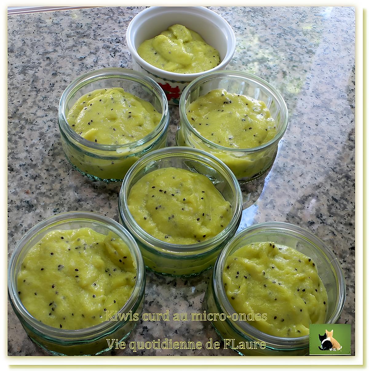 recette Kiwis curd au Micro-ondes