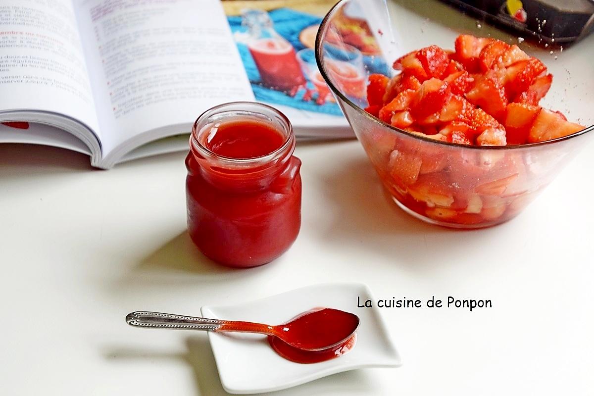 recette Sirop de fraise à la badiane, vegan