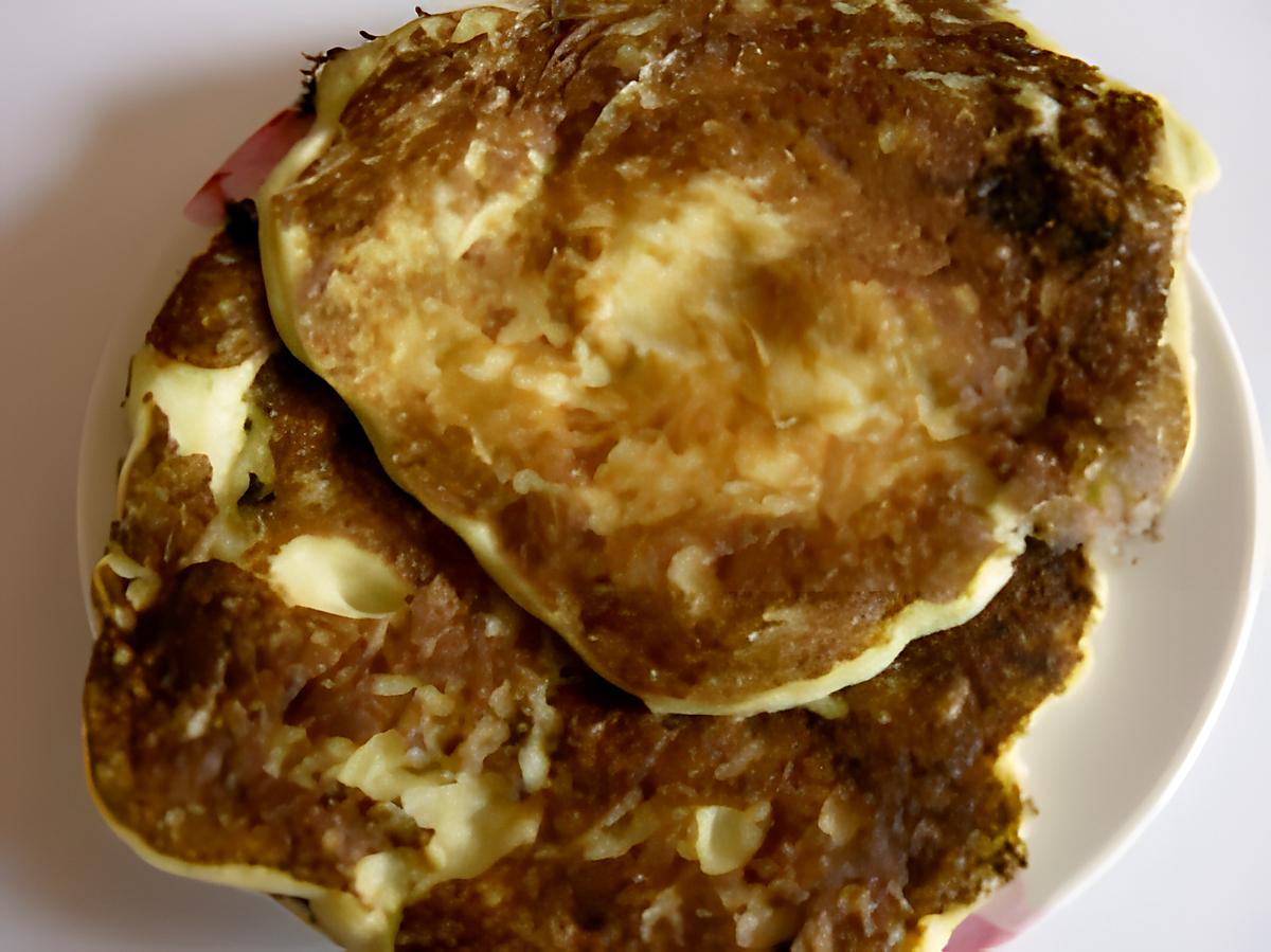 recette blinis à la rhubarbe et au chêvre frais (préparation 10 mns)