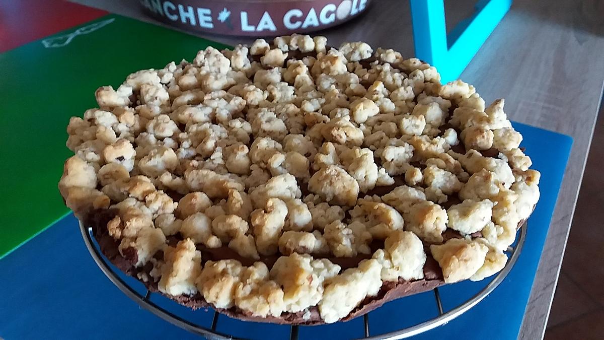 recette Cookie geant crumble pralin