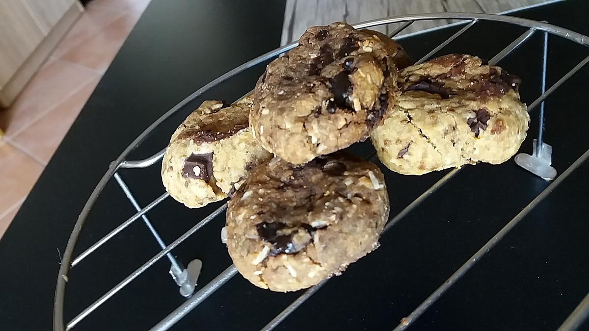 recette Cookie huile coco