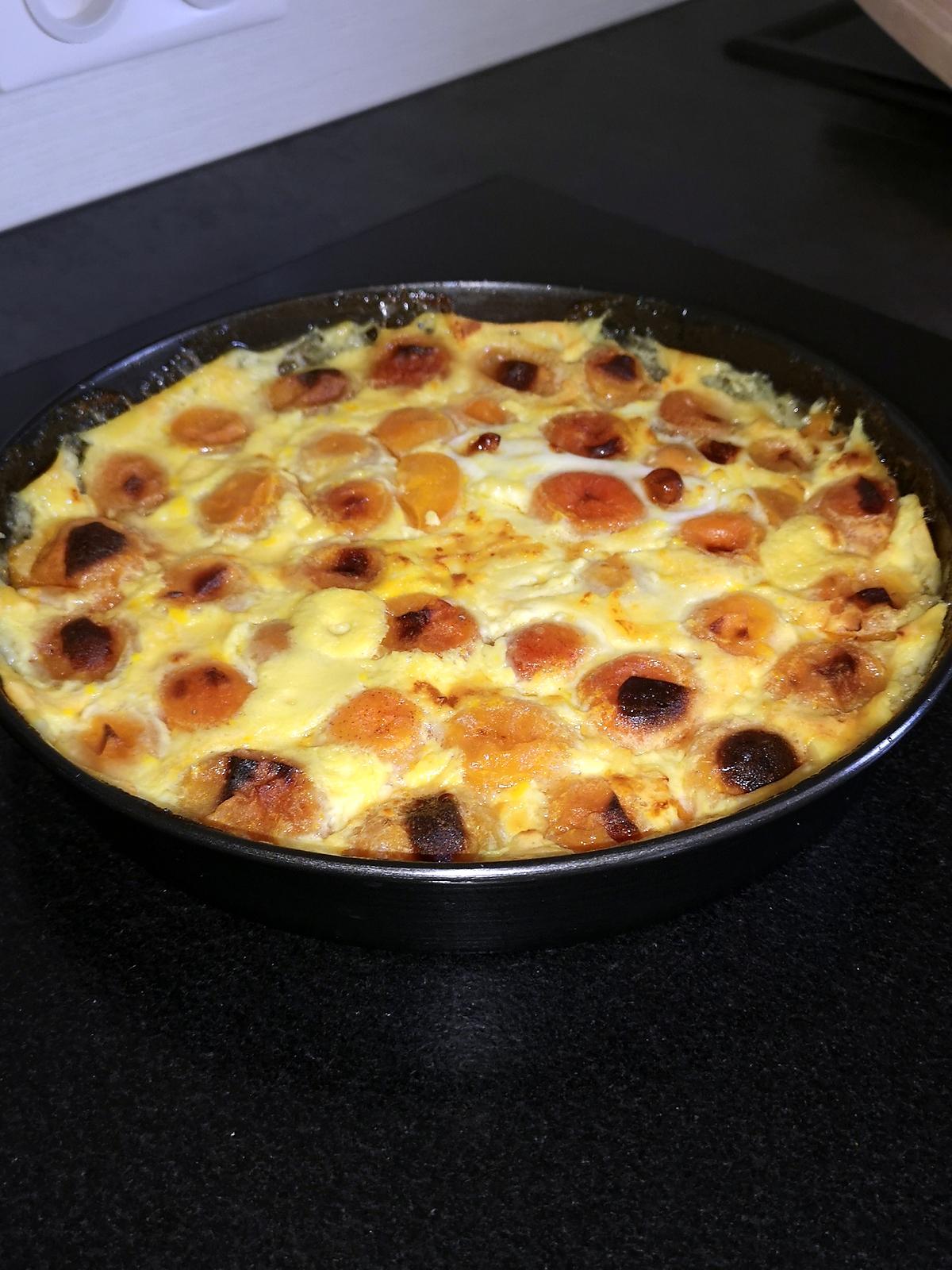 recette clafoutis aux abricots des recette de sophie