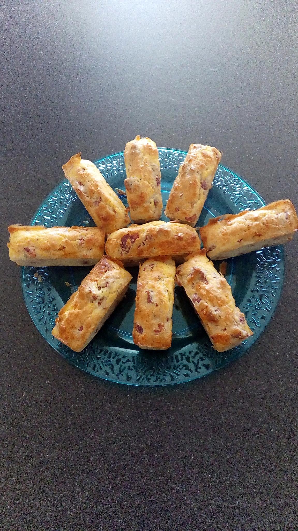 recette mini cake aux gésiers de volaille confit