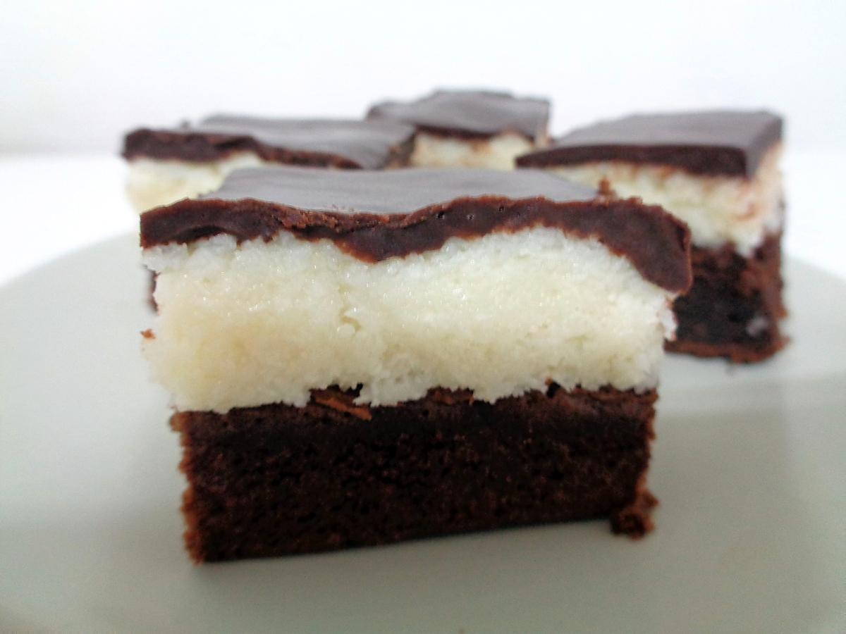 recette BROWNIES NOIX DE COCO CHOCOLAT