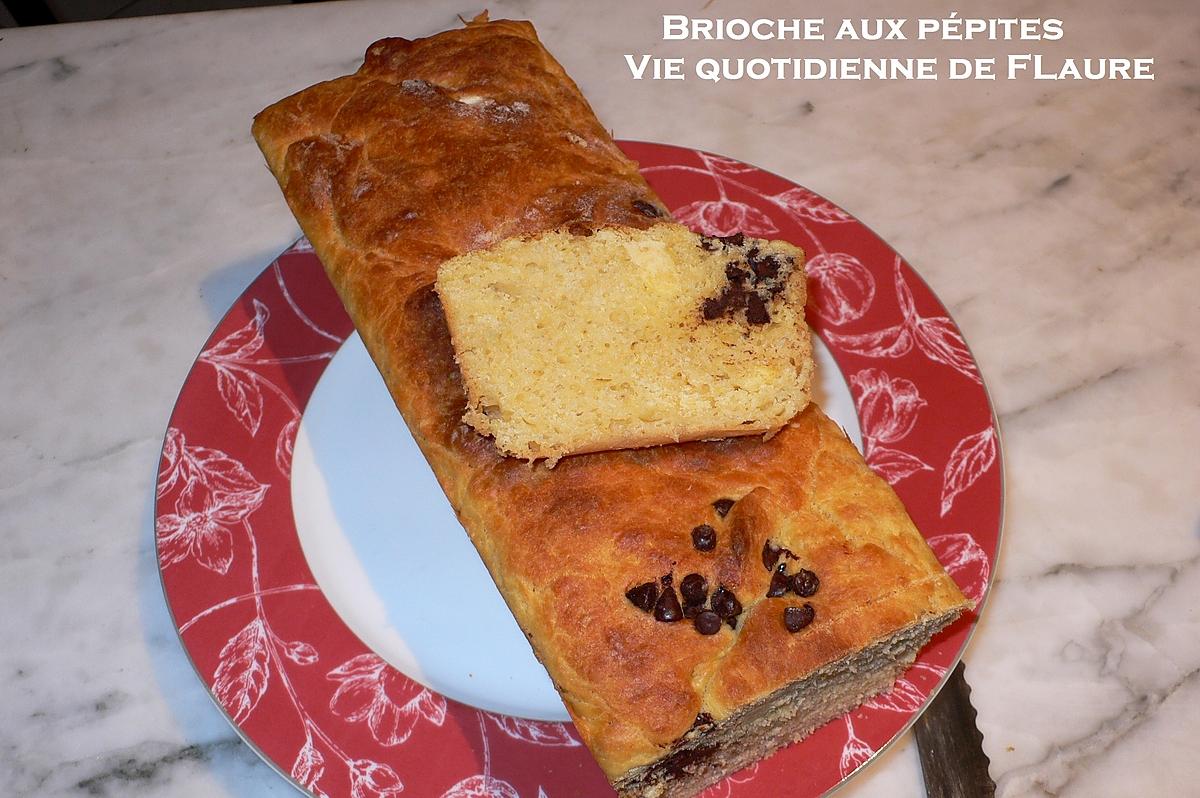 recette Brioche aux pépites