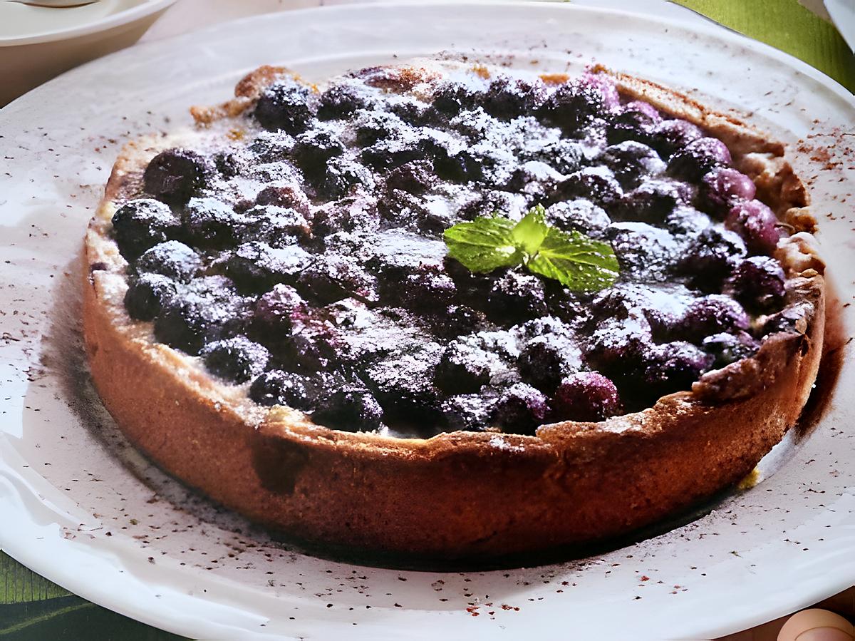 recette Tarte aux myrtilles