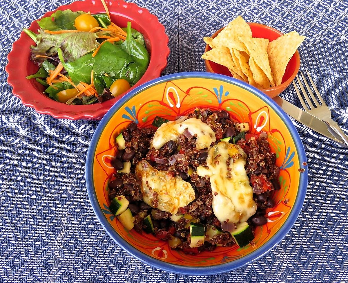 recette Bol de quinoa à la mexicaine