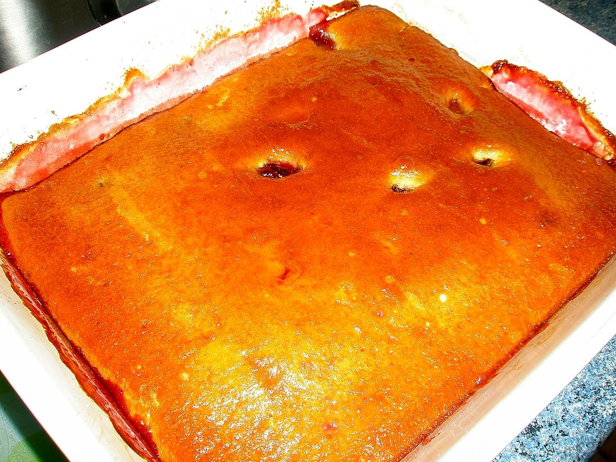 recette Clafoutis aux pêches de vigne