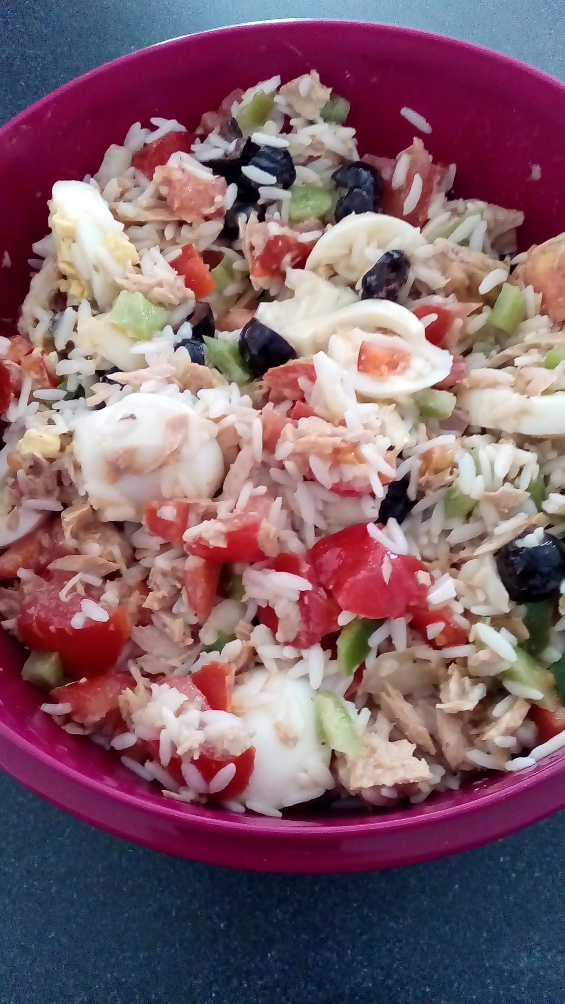 recette ma salade de riz