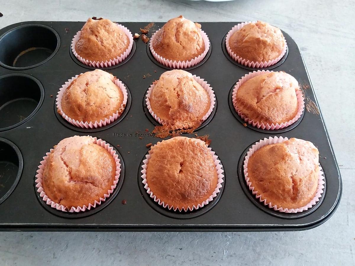 recette Muffins aux fraises Tagada ® ®