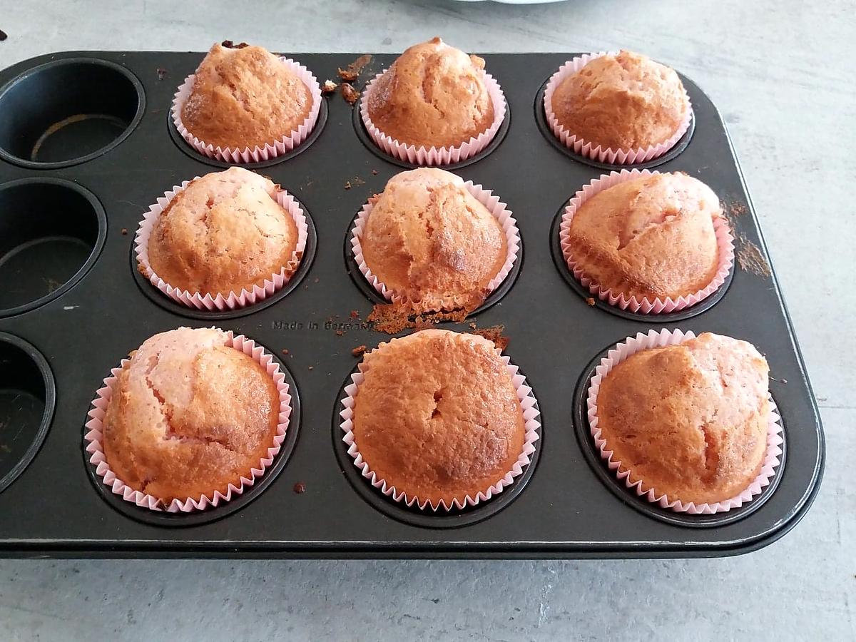 recette Muffins aux fraises Tagada ®