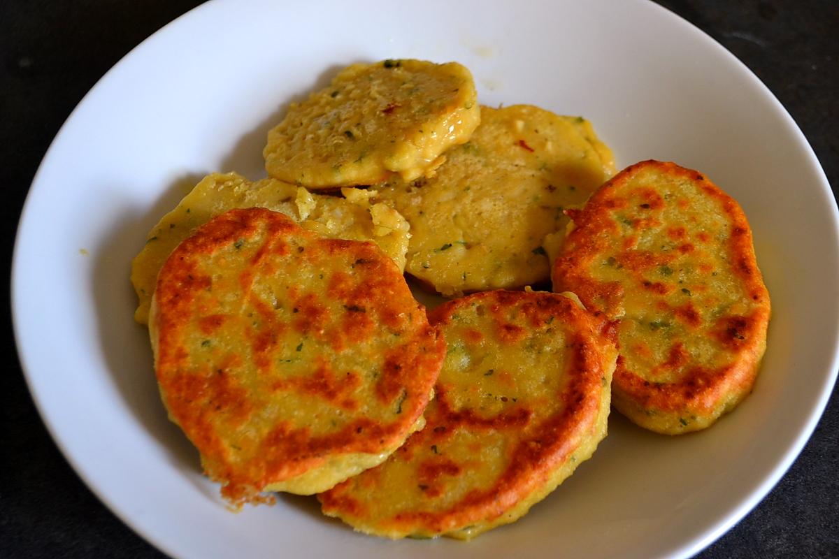 recette Steaks de lentilles corail à la menthe