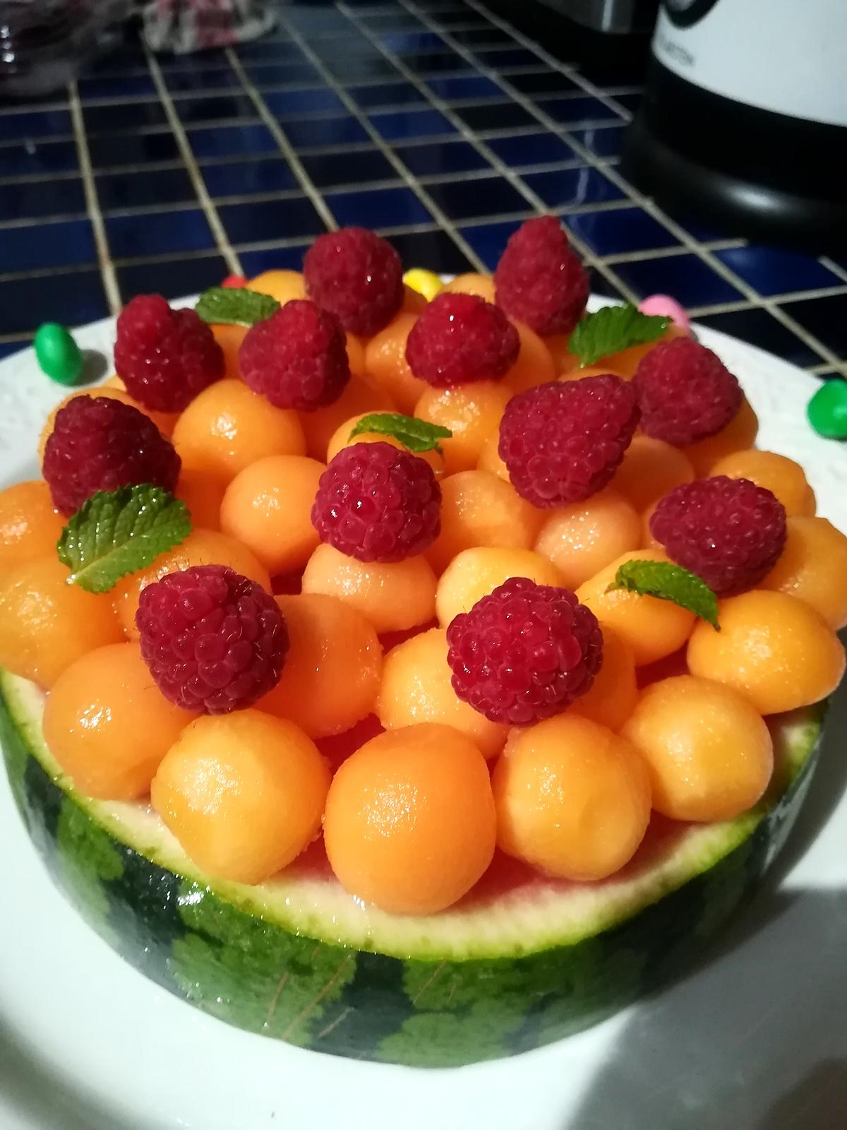 recette Gâteau de fruits frais