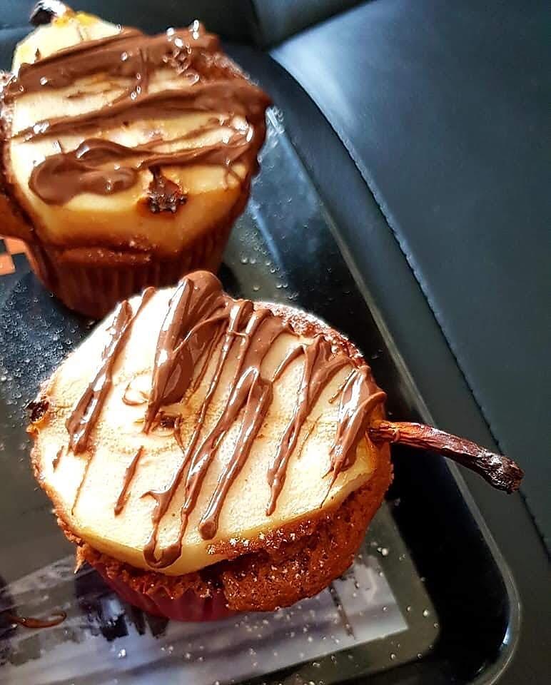 recette Moelleux choco/poire