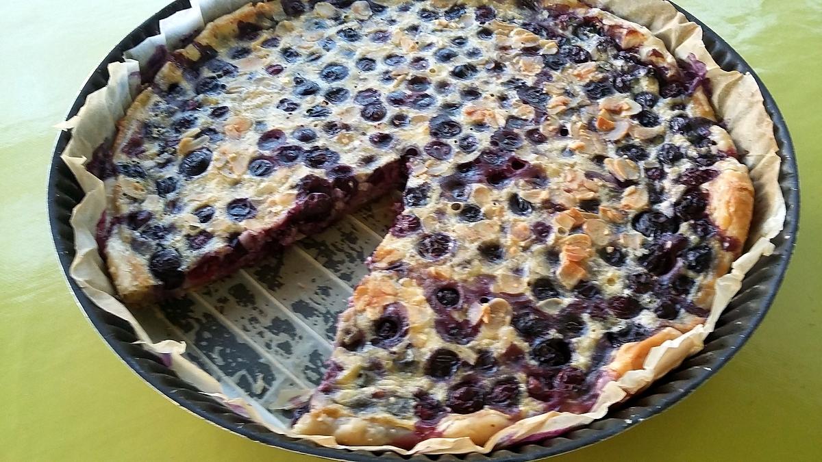 recette Tarte aux myrtilles