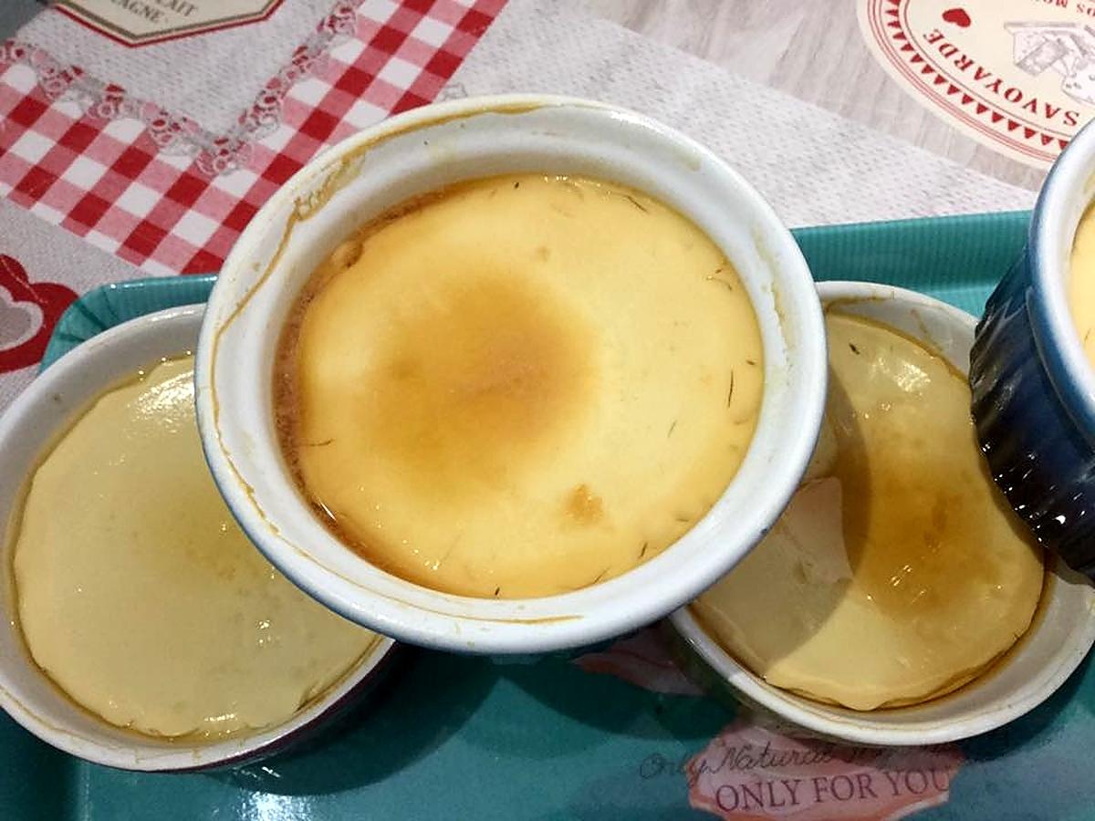 recette FLAN AUX ŒUFS AU COOKEO