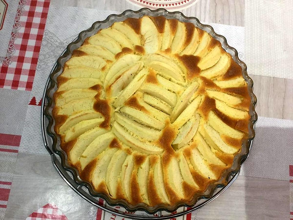 recette CLAFOUTIS AUX POMMES