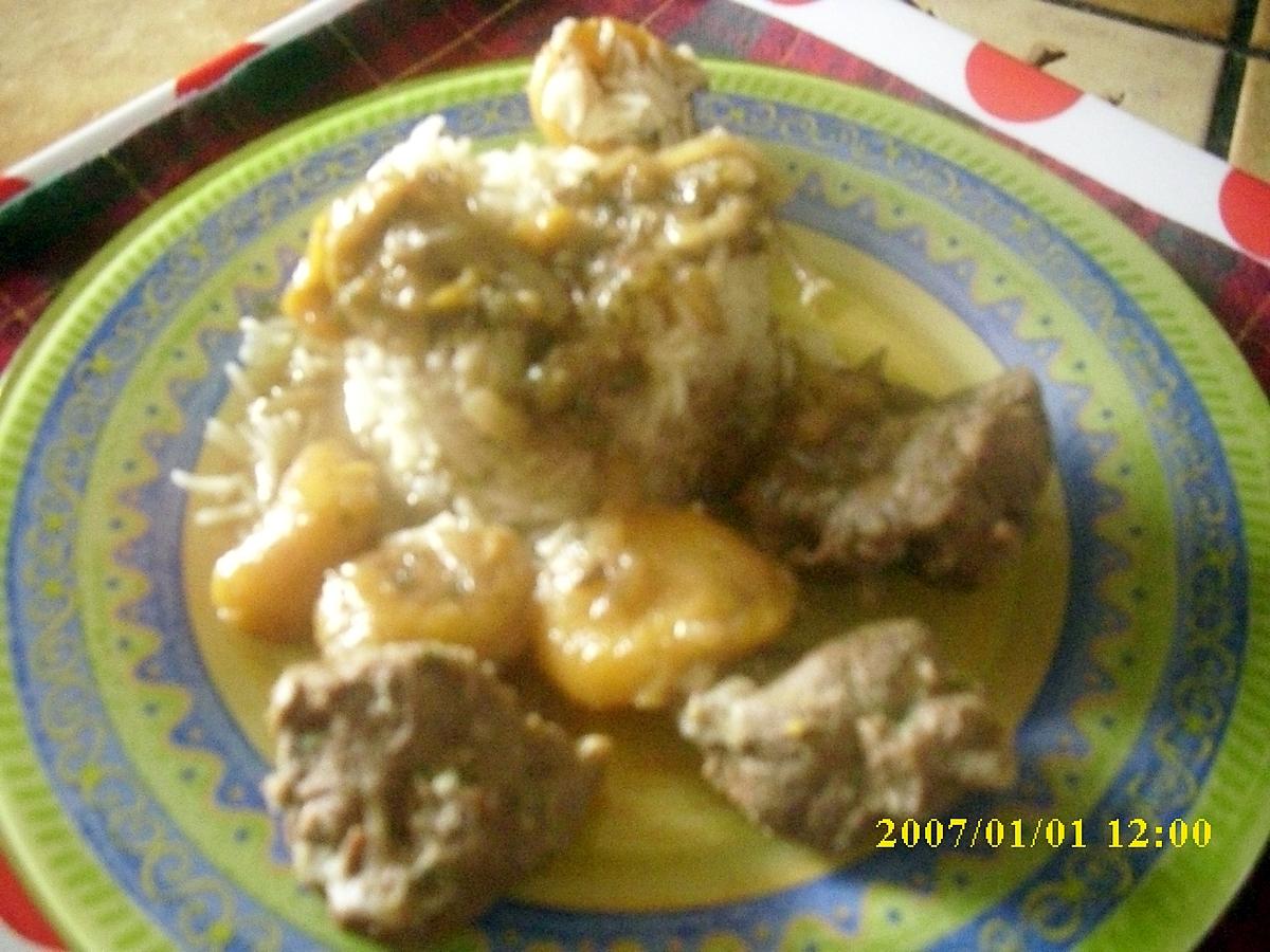 recette tajine d'agneau aux abricots