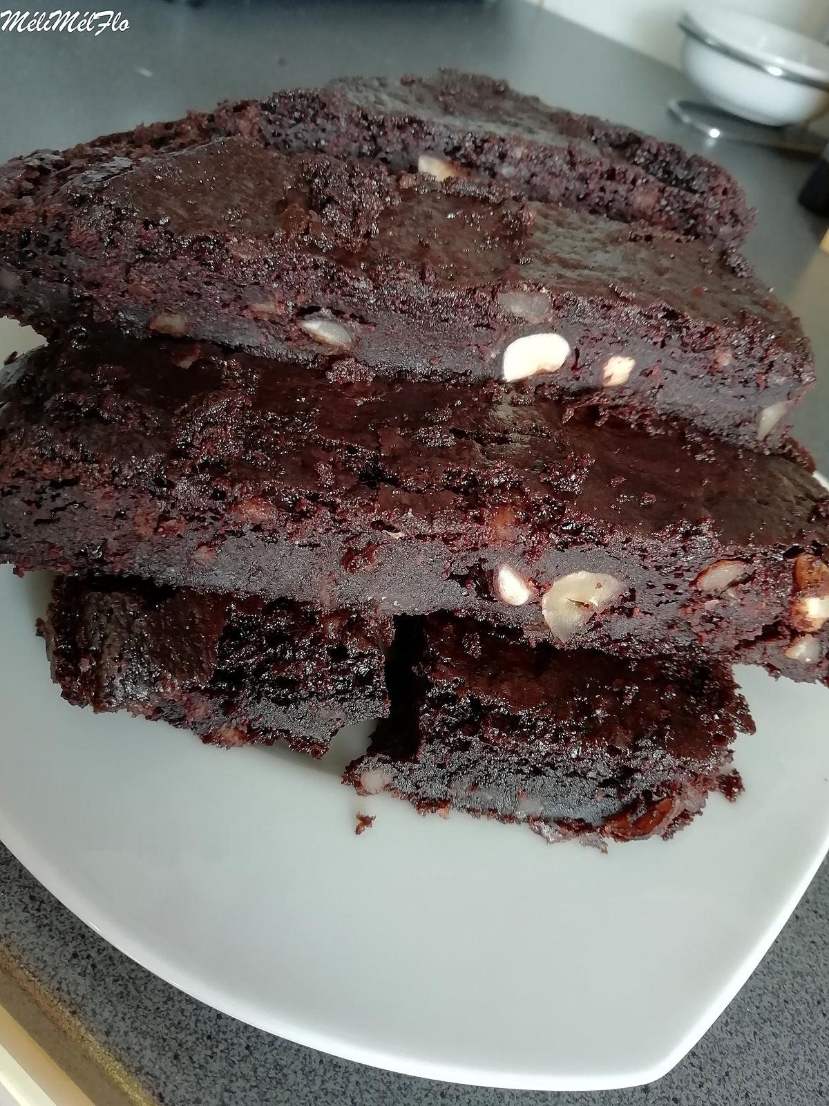 recette Brownie au tofu soyeux  sans gluten et sans produit laitier animal