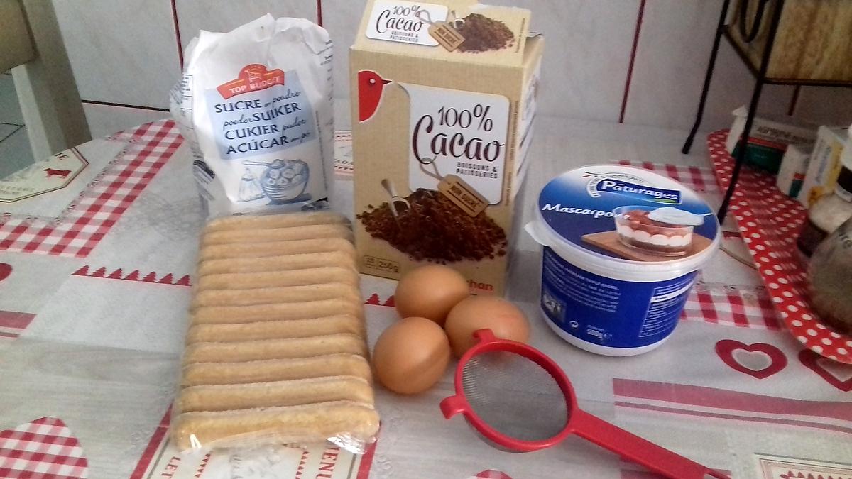 recette TIRAMISU