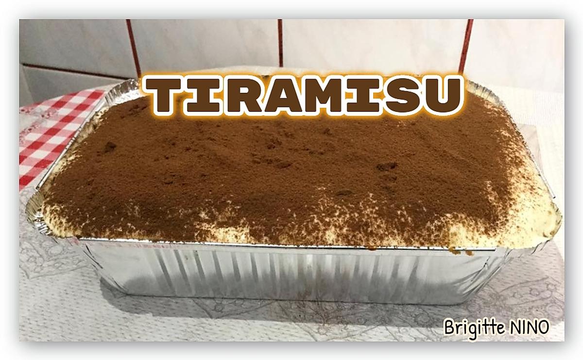 recette TIRAMISU