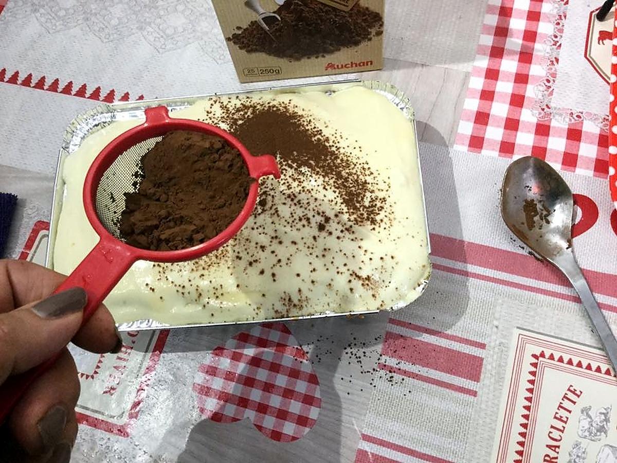 recette TIRAMISU