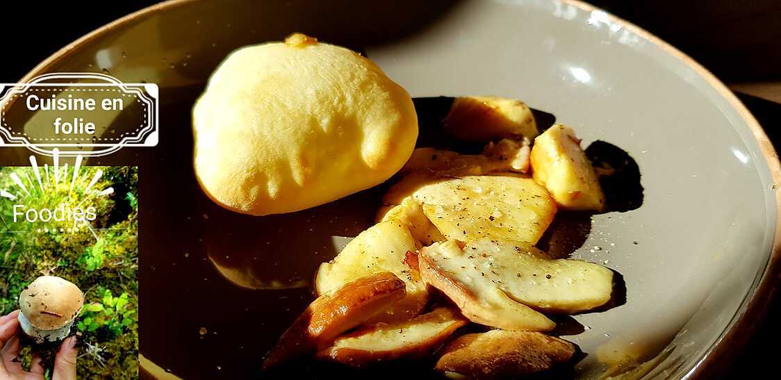 Recette de Bolet beurre fleur de sel ( tout simplement..)