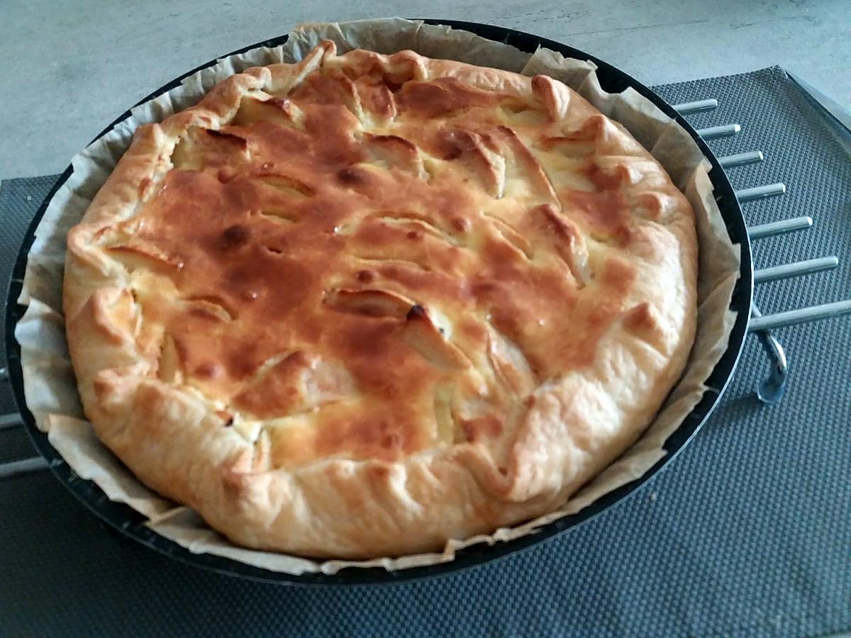 recette tarte aux pommes