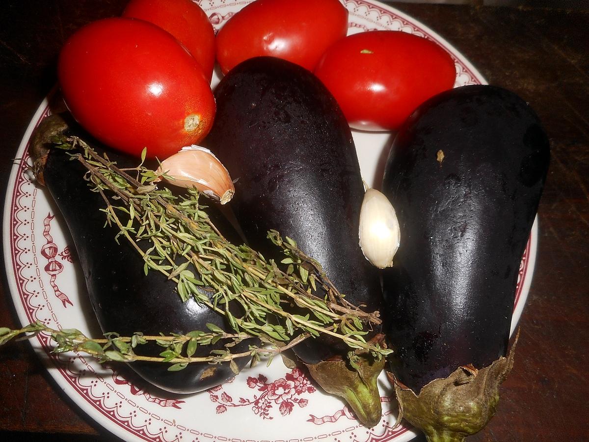 recette Aubergines à la marocaine (Zaalouk)