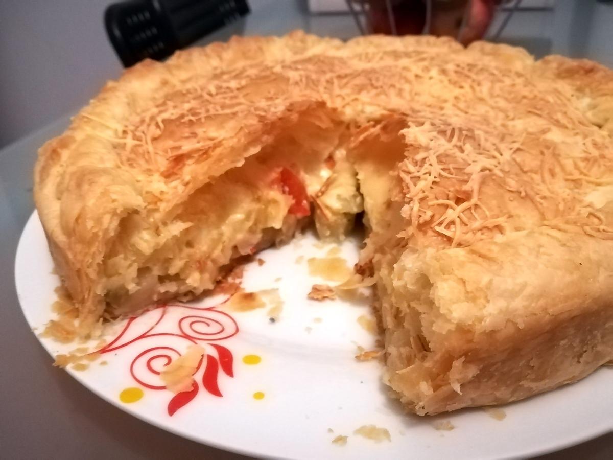 recette Tourte thon pomme de terre