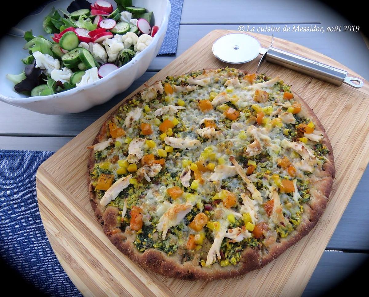 recette Pizza express au pesto léger d’aneth +