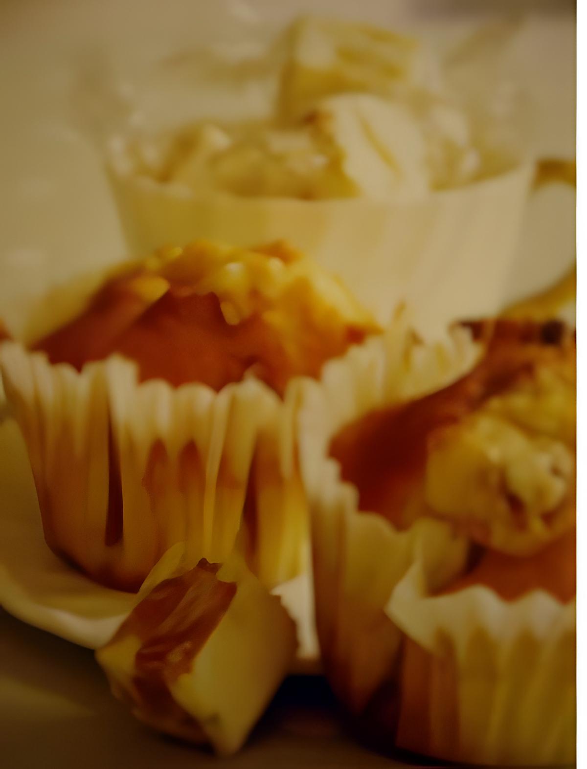 recette muffin aux éclat de nougat