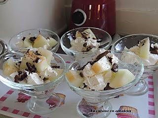 recette Verrine melon mascarpone