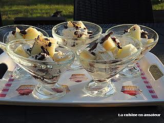 recette Verrine melon mascarpone