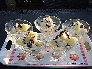 recette Verrine melon mascarpone