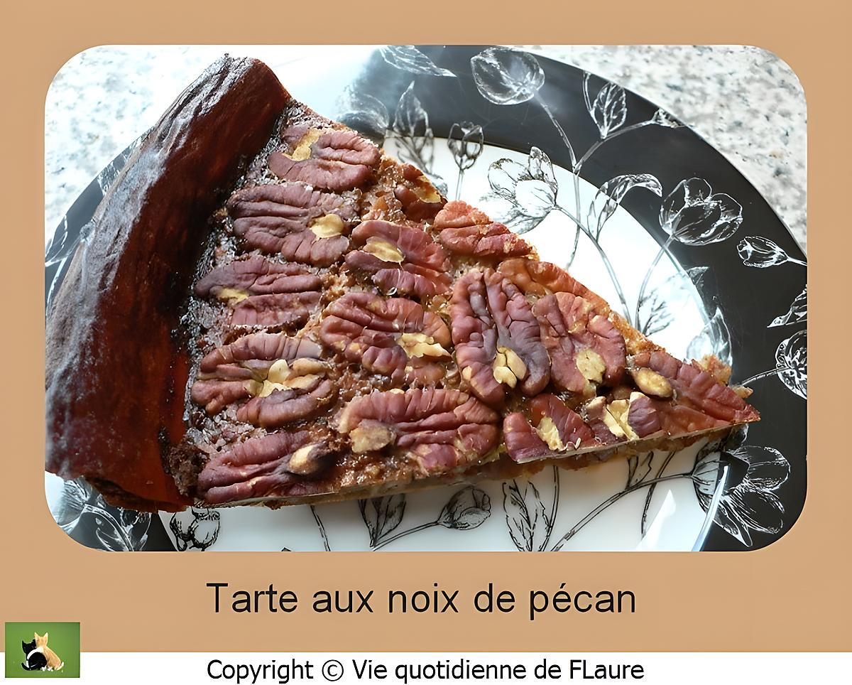 recette Tarte aux noix de pécan